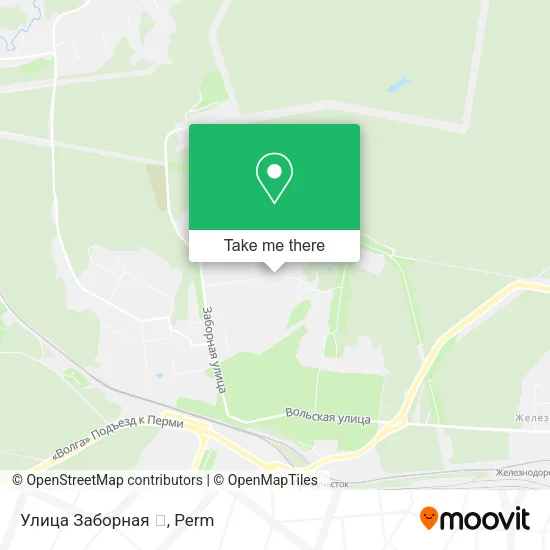 Улица Заборная 🐐 map