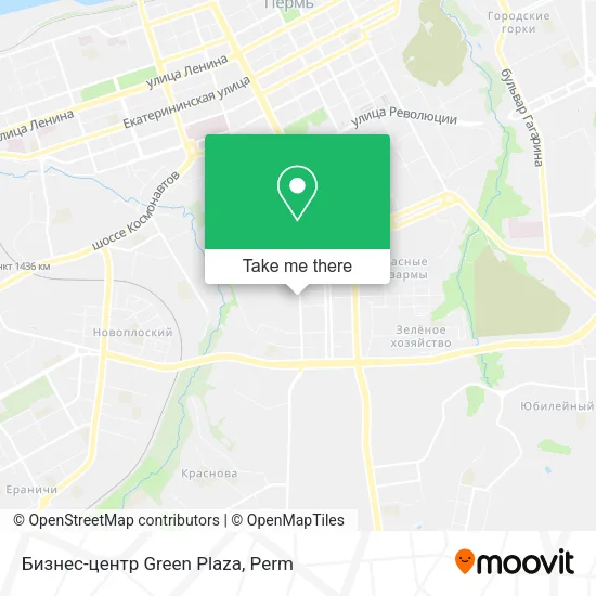 Бизнес-центр Green Plaza map