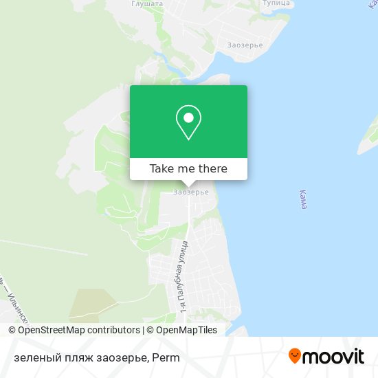 зеленый пляж заозерье map