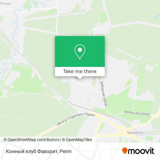Конный клуб Фаворит map