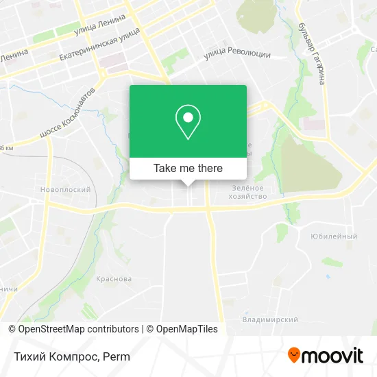 Тихий Компрос map