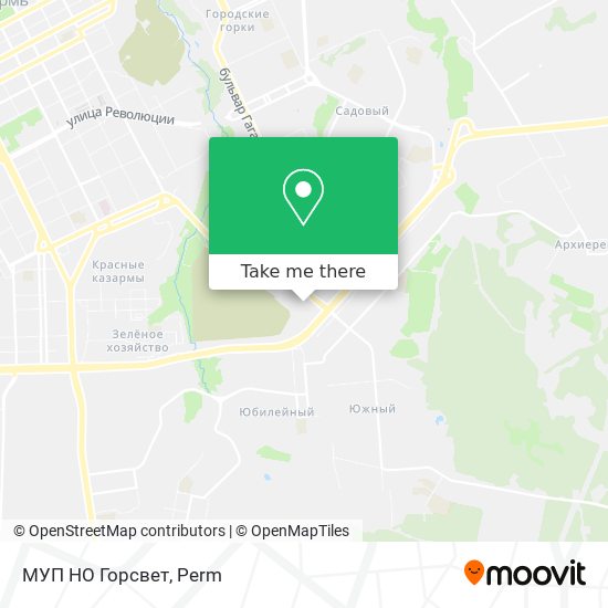 МУП НО  Горсвет map