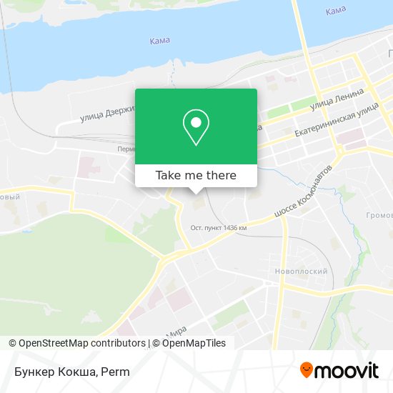 Бункер Кокша map