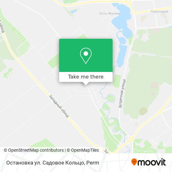 Остановка  ул. Садовое Кольцо map