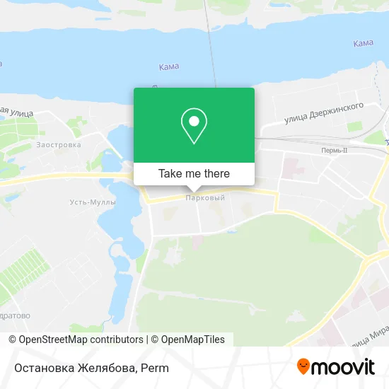 Остановка Желябова map