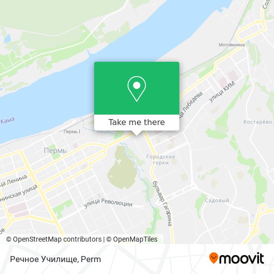 Речное Училище map