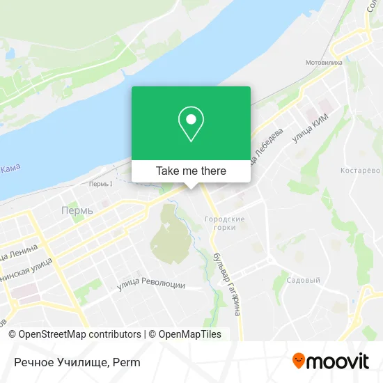 Речное Училище map