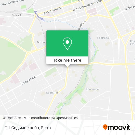 ТЦ  Седьмое небо map