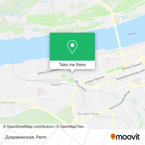 Дзержинская map
