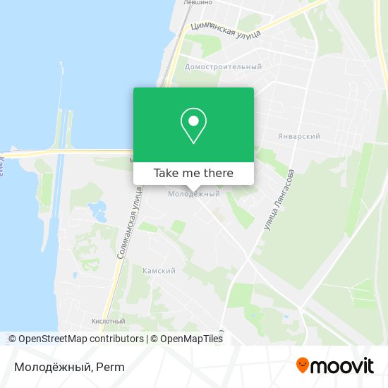 Молодёжный map