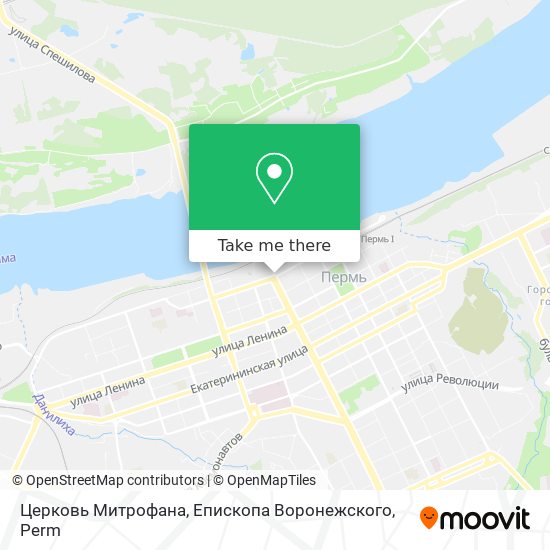 Церковь Митрофана, Епископа Воронежского map