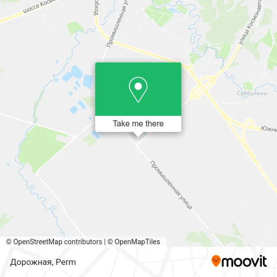 Дорожная map