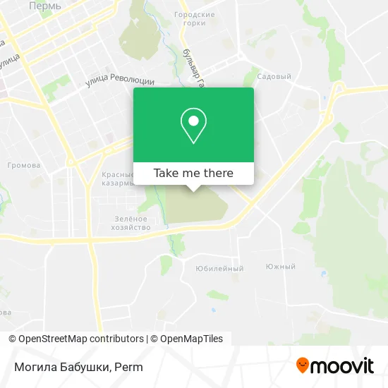 Могила Бабушки map