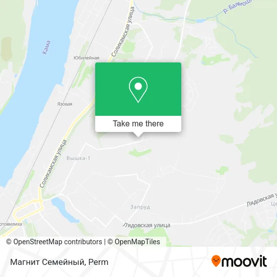 Магнит Семейный map