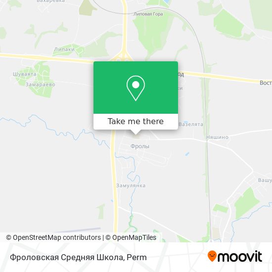 Фроловская Средняя Школа map