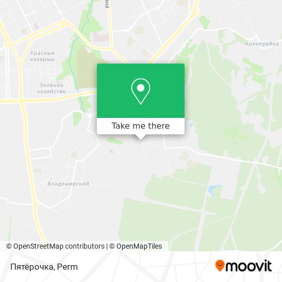 Пятёрочка map