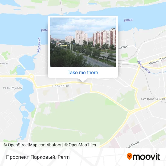 Проспект Парковый map