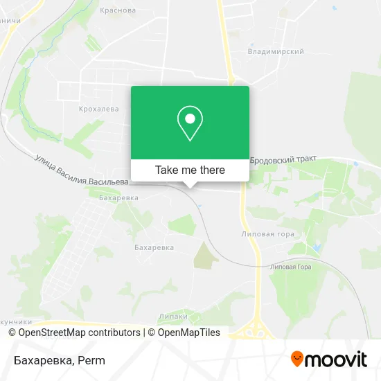 Бахаревка map