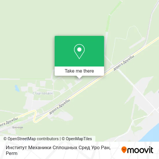 Институт Механики Сплошных Сред Уро Ран map