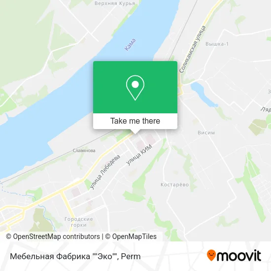 Мебельная Фабрика ""Эко"" map