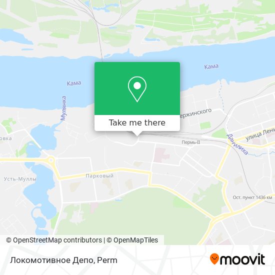 Локомотивное Депо map