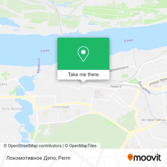 Локомотивное Депо map