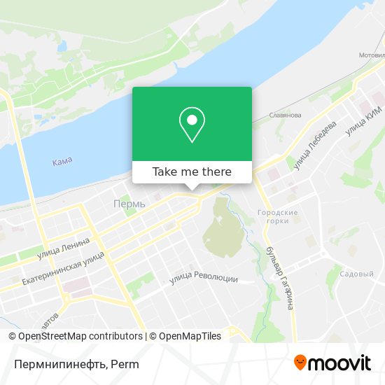 Пермнипинефть map