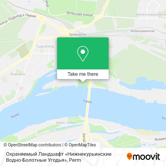 Охраняемый Ландшафт «Нижнекурьинские Водно-Болотные Угодья» map