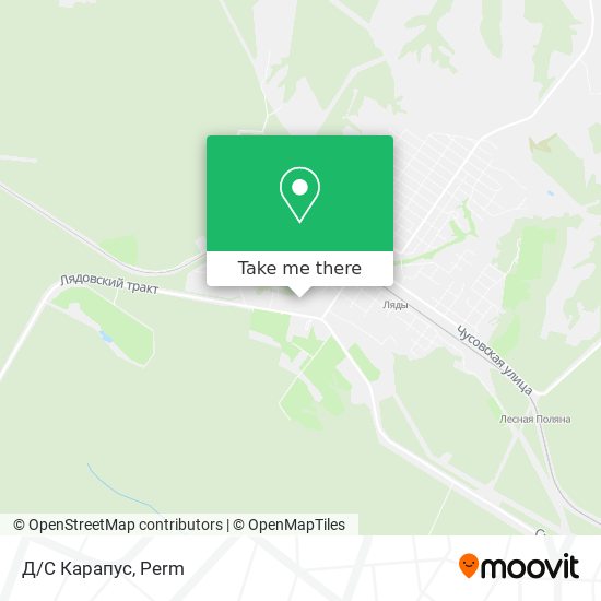 Д/С Карапус map