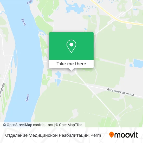 Отделение Медицинской Реабилитации map