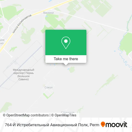 764-Й Истребительный Авиационный Полк map