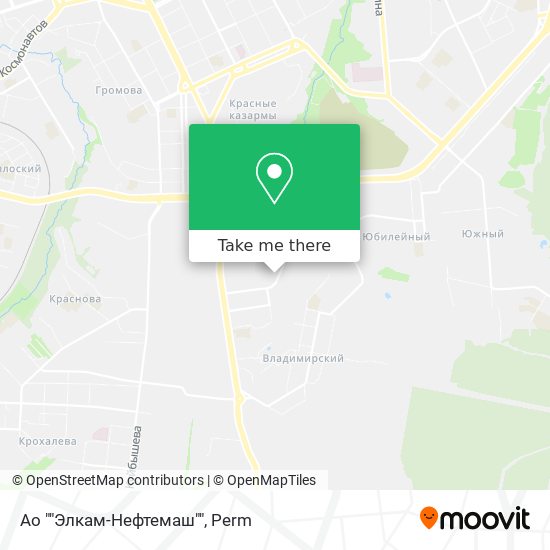 Ао ""Элкам-Нефтемаш"" map