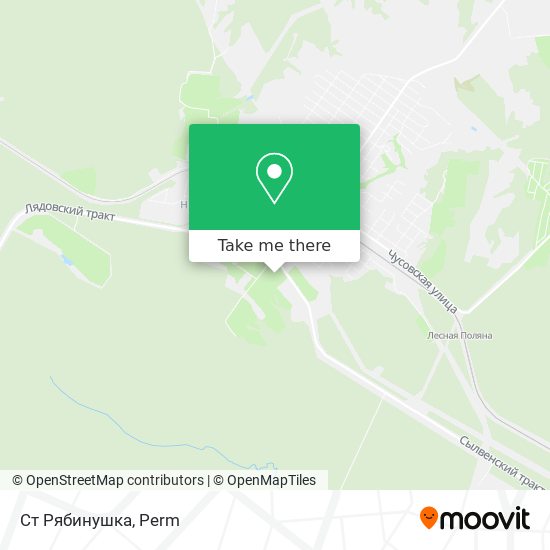 Ст Рябинушка map