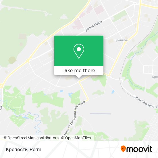 Крепость map