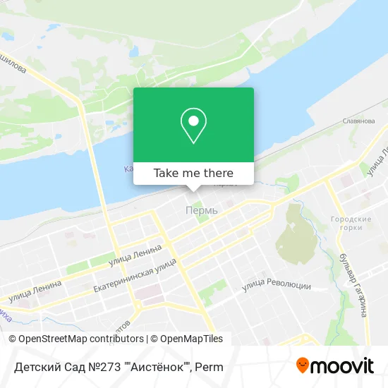 Детский Сад №273 ""Аистёнок"" map