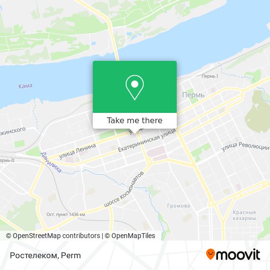 Ростелеком map