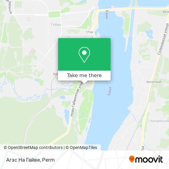 Агзс На Гайве map