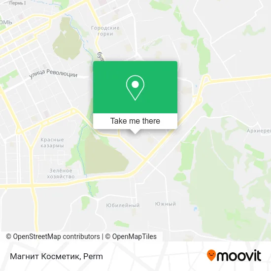 Магнит Косметик map