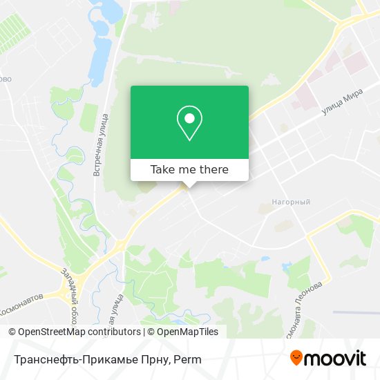 Транснефть-Прикамье Прну map