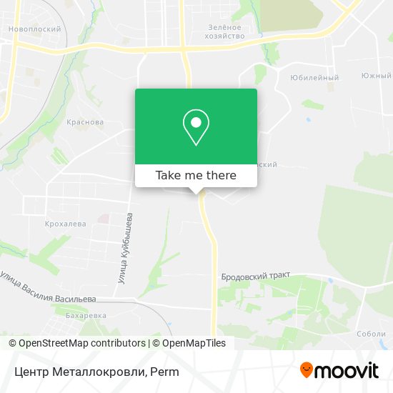 Центр Металлокровли map