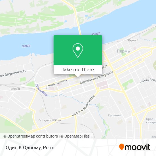 Один К Одному map