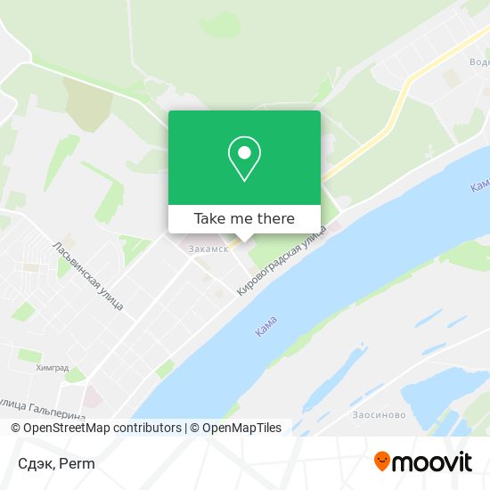 Сдэк map