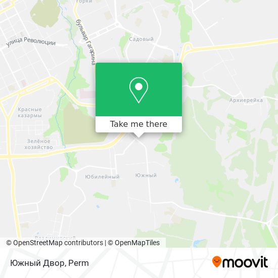 Южный Двор map