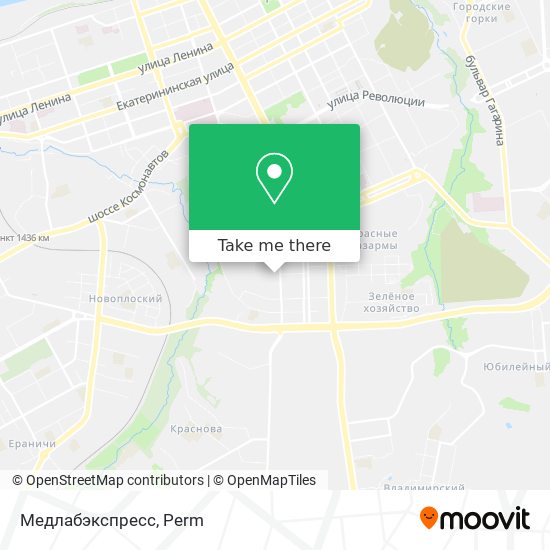 Медлабэкспресс map
