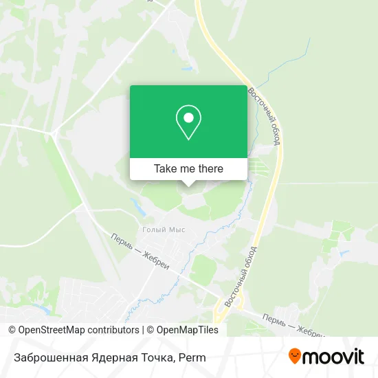 Заброшенная Ядерная Точка map