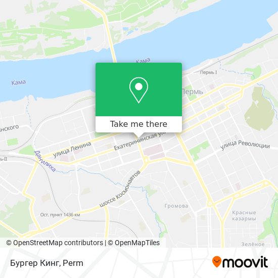 Бургер Кинг map