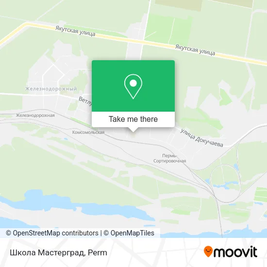 Школа Мастерград map