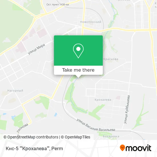 Кнс-5 ""Крохалева"" map