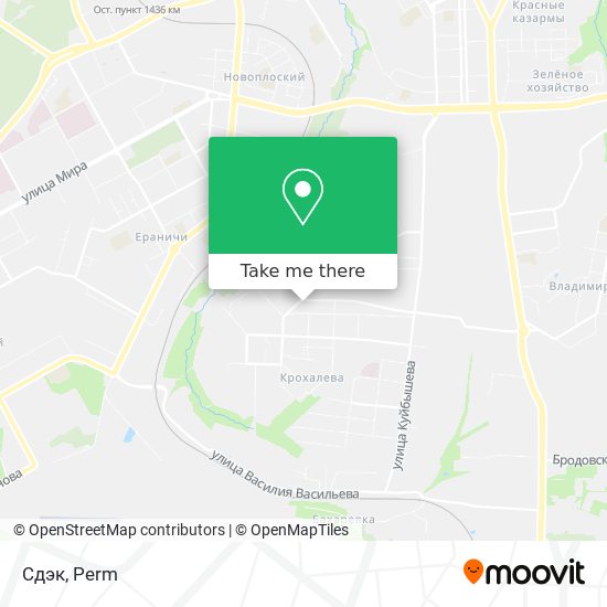 Сдэк map