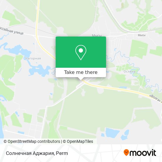 Солнечная Аджария map